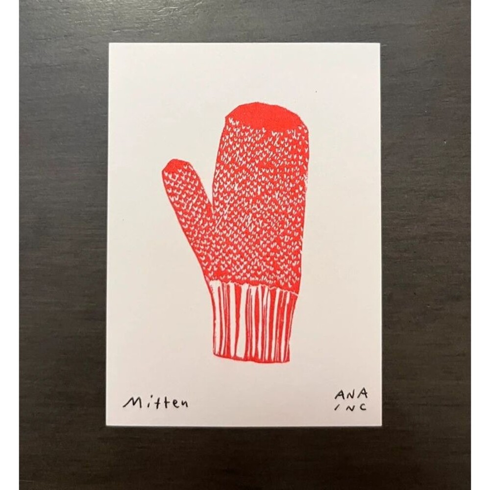 Ana Inciardi Mini Print - Mitten
